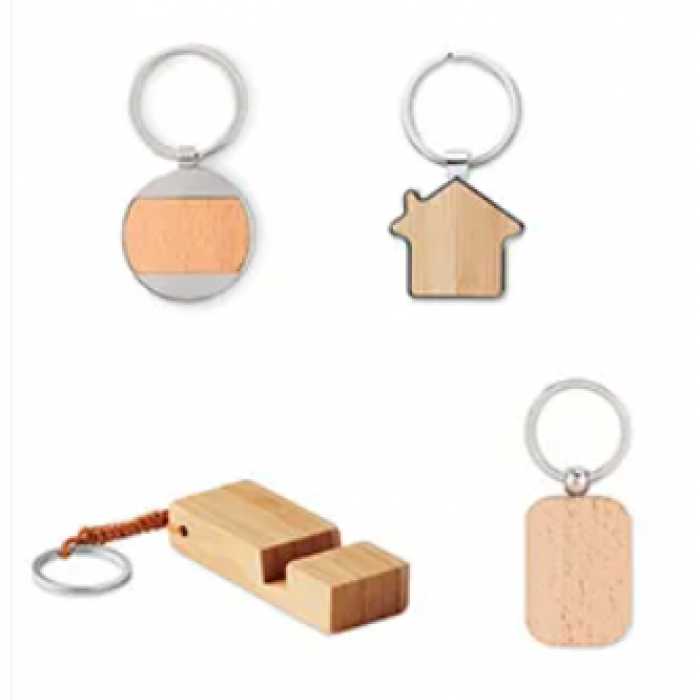 Μπρελόκ Ξύλινα