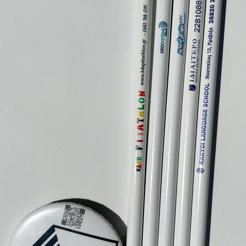 Διαφημιστικά Μολύβια με Εκτύπωση το Σχεδιο σας   0,14€   κωδ.01327-A