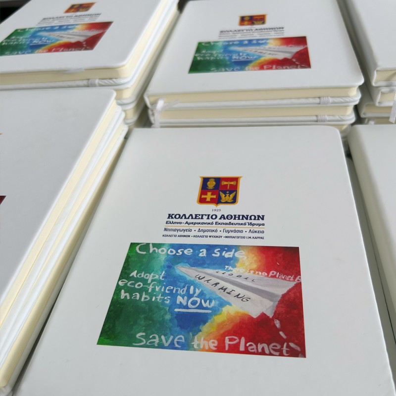 Μπλοκ Σημειώσεων Α5 με Εκτύπωση το Σχεδιο σας   1,90€  Κωδ. 01804-134  