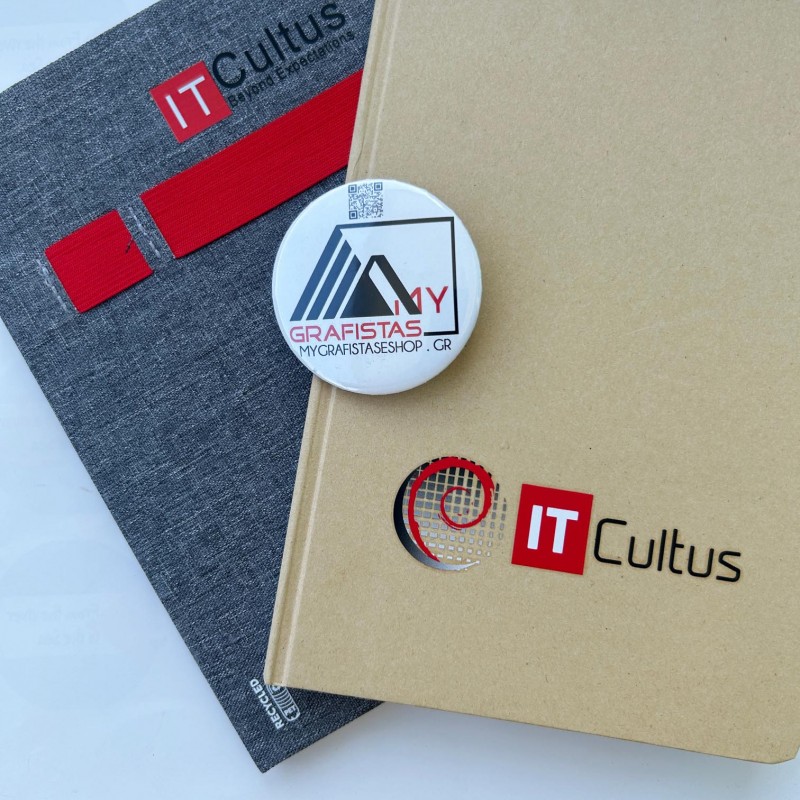 Σημειωματάρια με εκτύπωση το Σχεδιο σας 2,80€  Kωδ. R07971-174