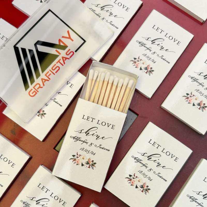 Σπίρτα  Με Εκτύπωση το Σχεδιο σας Κωδ. 02325.