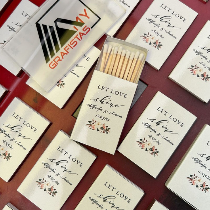 Σπίρτα  Με Εκτύπωση το Σχεδιο σας Κωδ. 02325.