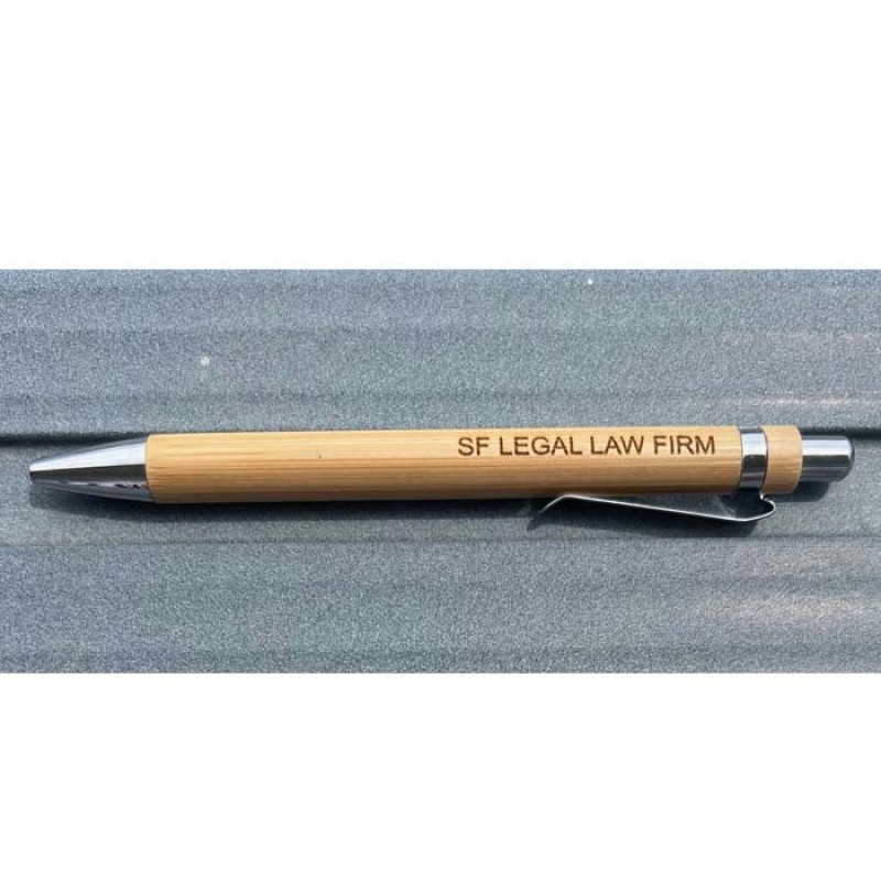 Στυλό bamboo με εκτύπωση το λογότυπο σας  0,30€ κωδ. 7318-18