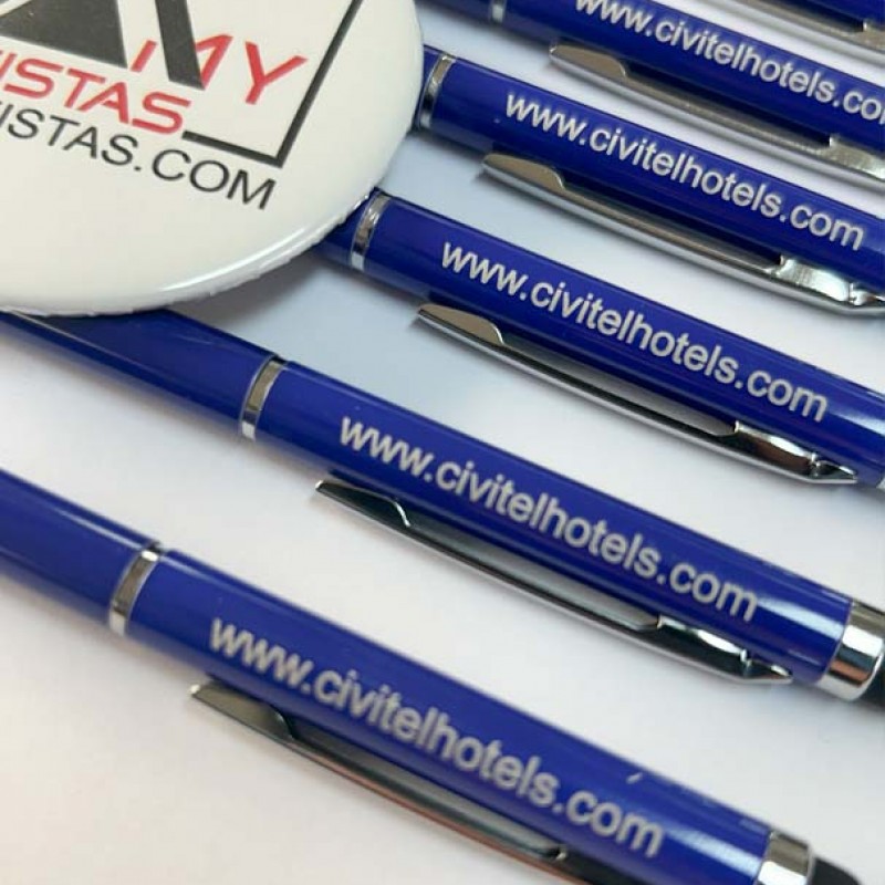 Μεταλλικά Στυλό, touch pen κωδ.08209-23 Collor με Χάραξη LASER το Σχεδιο σας