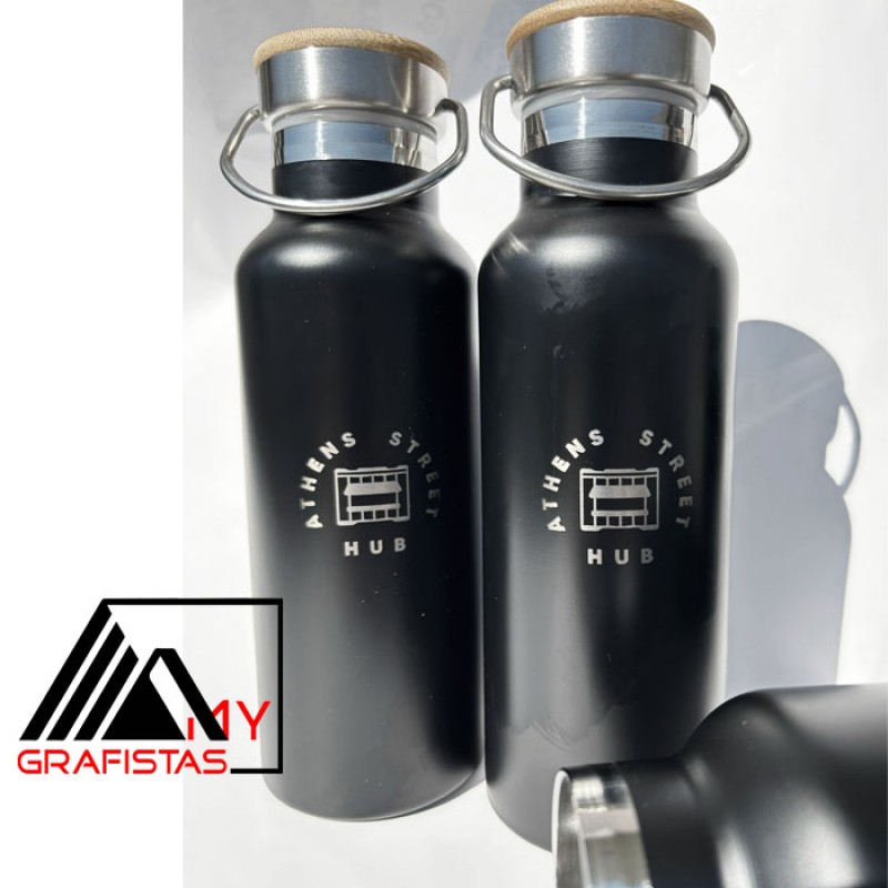 Aluminium bottle 500 ml.    Με Χάραξη Laser το Σχέδιο σας   κωδ. 09431-460  Aluminium bottle 500 ml.    Με Χάραξη Laser το Σχέδιο σας   κωδ. 09431-460