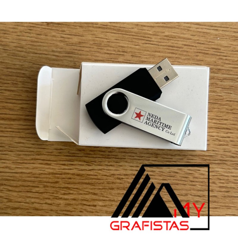 Usb stick 8GB   κωδ.064b Με Εκτύπωση 2,30 το Σχεδιο σας