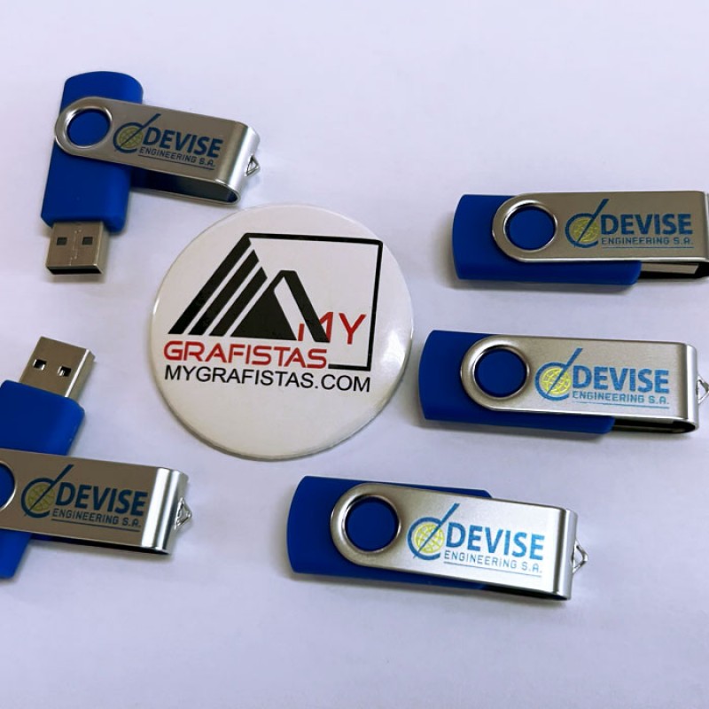 Usb stick 8GB   κωδ.064b Με Εκτύπωση 2,30 το Σχεδιο σας