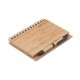 NOTE BOOK bamboo με Χάραξη το Σχεδιο σας Kωδ. 09435-342