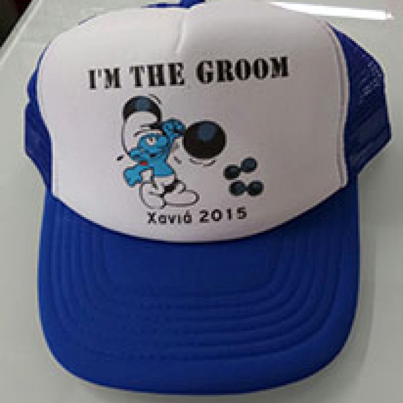 Καπέλο με δίχτυ με Εκτύπωση το Σχεδιο σας  1.8€   Kωδ.02580 