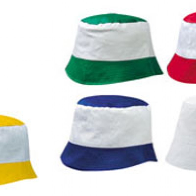 Καπέλο θαλάσσης δίχρωμο,  Με Εκτύπωση το Σχεδιο σας  1,60€  ΚΩΔ. 02540-088