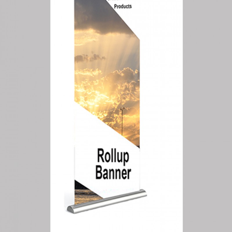 Roll Up Banners  ΚΩΔ.015  Εκτύπωση και Μηχανισμός. 70cm X 200cm