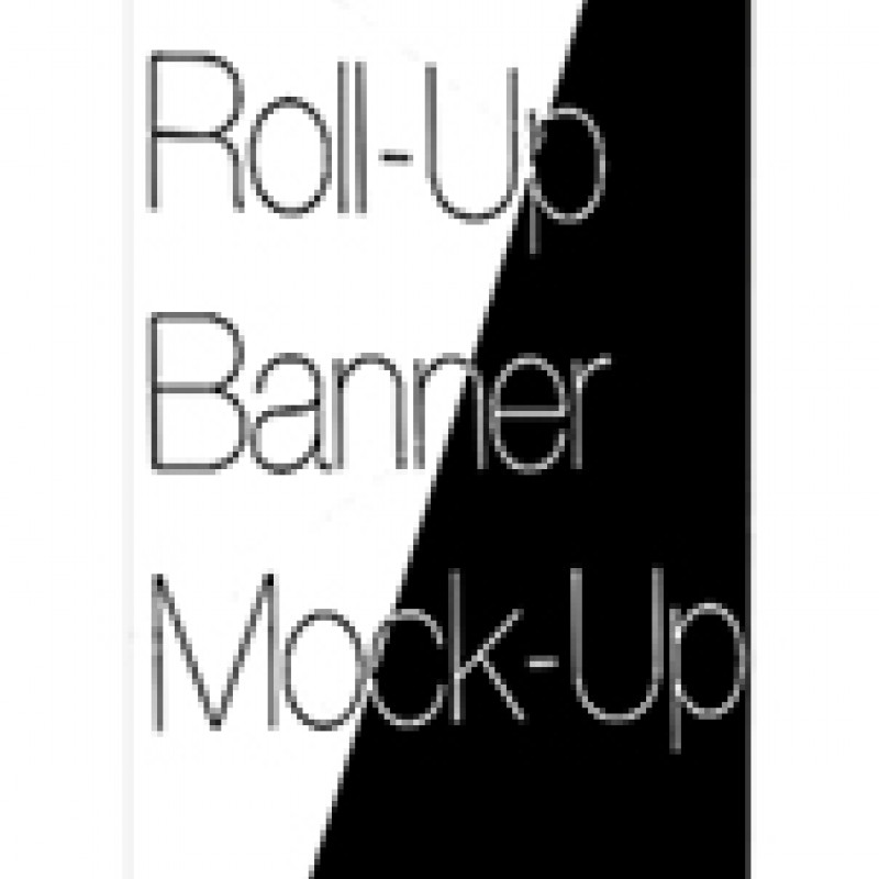 Roll Up Banners  ΚΩΔ.015  Εκτύπωση και Μηχανισμός. 70cm X 200cm
