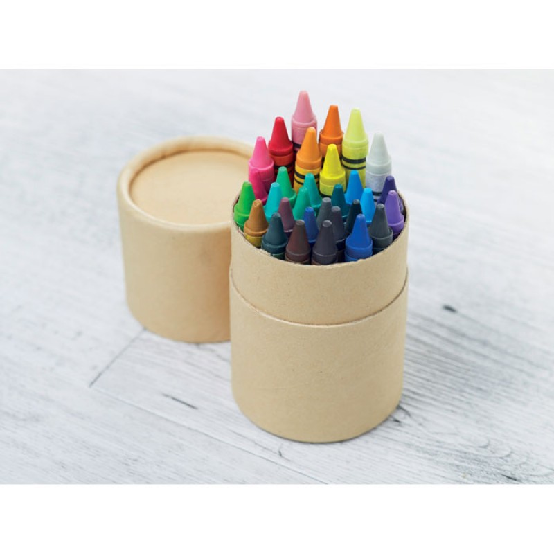 Ξυλομπογιές 30 wax crayons in carton tube με Εκτύπωση το Σχεδιο σας Κωδ. 02349-100 Ξυλομπογιές 30 wax crayons in carton tube με Εκτύπωση το Σχεδιο σας Κωδ. 02349-100