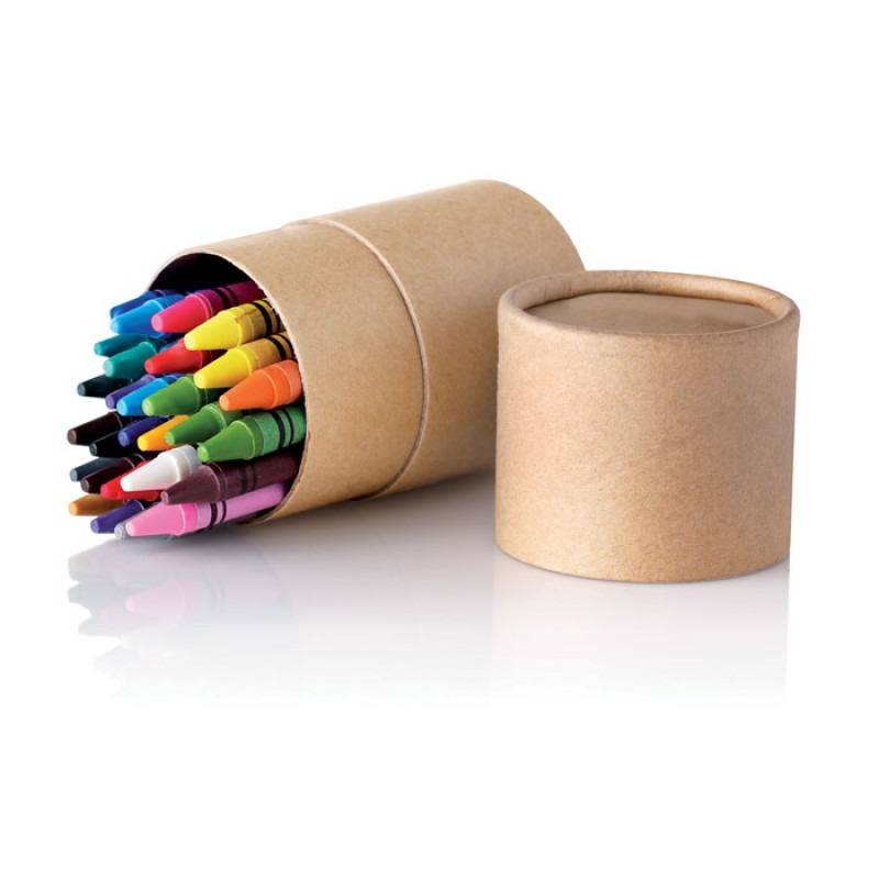 Ξυλομπογιές 30 wax crayons in carton tube με Εκτύπωση το Σχεδιο σας Κωδ. 02349-100 Ξυλομπογιές 30 wax crayons in carton tube με Εκτύπωση το Σχεδιο σας Κωδ. 02349-100