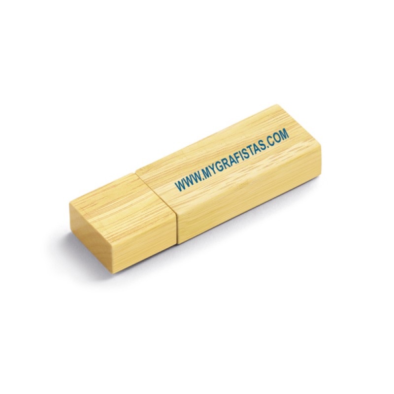 Usb stick Bamboo κωδ. S97535-235. 4GB, Με Eκτύπωση, Τιμοκατάλογος Κλίκ Εδώ