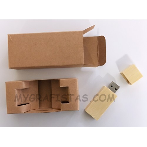 Usb stick Bamboo κωδ. S97535-235. 4GB, Με Eκτύπωση, Τιμοκατάλογος Κλίκ Εδώ