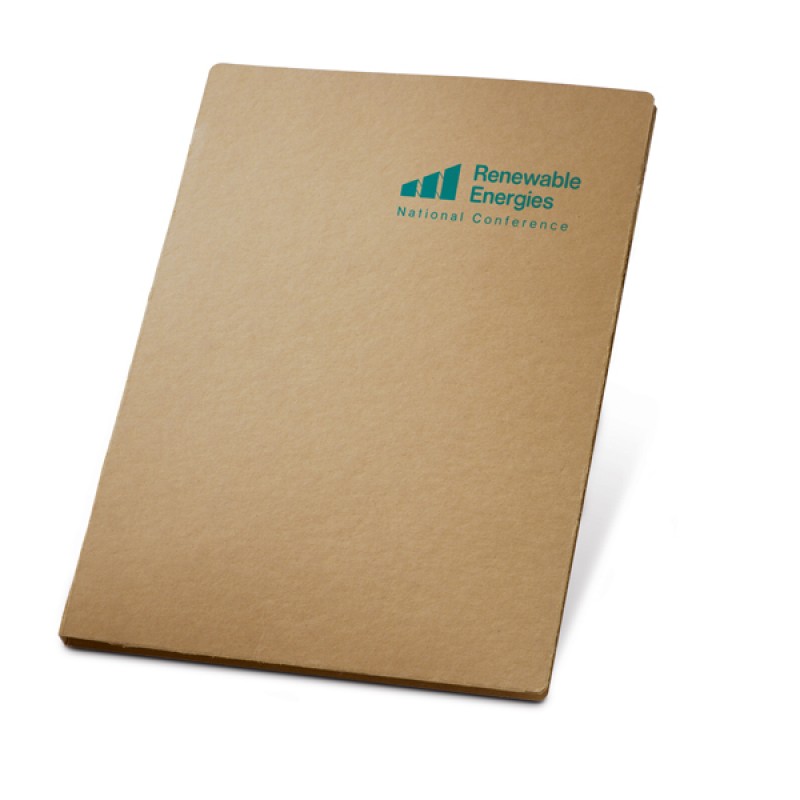 Folder A4 Cardboard: 450 g/m². Notepad: 20 recycled plain sheets  3,00€  Kωδ. s92046-187