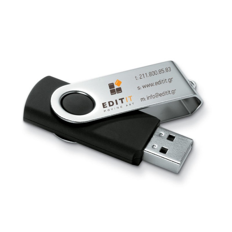 Usb stick 8GB   κωδ.064b Με Εκτύπωση 2,30 το Σχεδιο σας