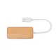 USB hub in bamboo case με με Χάραξη το Σχεδιο σας ΚΩΔ : 09738-421 USB hub in bamboo case με με Χάραξη το Σχεδιο σας ΚΩΔ : 09738-421