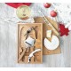 Bamboo cheese and wine set κωδ.8416-1845 Με Χάραξη  LASER το Σχέδιο σας 