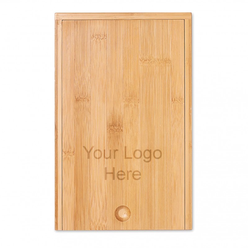 Bamboo cheese and wine set κωδ.8416-1845 Με Χάραξη  LASER το Σχέδιο σας 