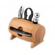 Wooden stand with 4 wine accessories Με Χάραξη το Σχέδιο σας Κωδ.09523-700 Wooden stand with 4 wine accessories Με Χάραξη το Σχέδιο σας Κωδ.09523-700