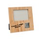 Photo frame in bamboo Mε χάραξη το Σχεδιο σας Κωδ. 09695-810