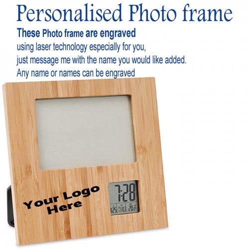 Photo frame in bamboo Mε χάραξη το Σχεδιο σας Κωδ. 09695-810 Photo frame in bamboo Mε χάραξη το Σχεδιο σας Κωδ. 09695-810