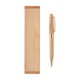 pen in bamboo box Με Χάραξη το Σχέδιο σας Κωδ.09912-436