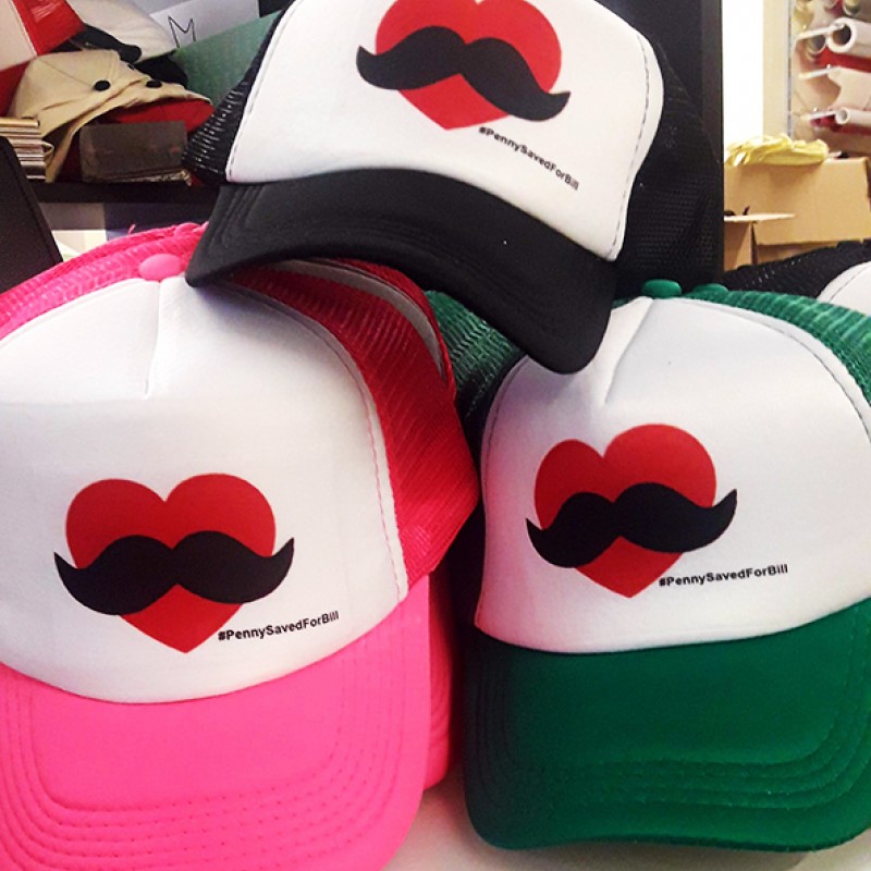 Καπέλο με δίχτυ με Εκτύπωση το Σχεδιο σας  1.8€   Kωδ.02580 