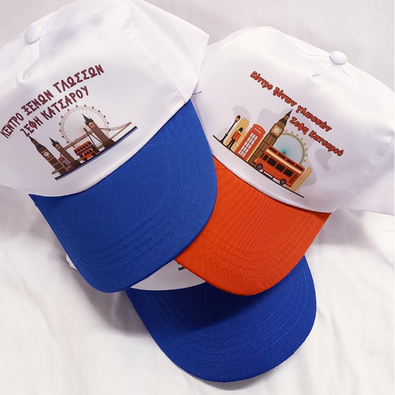 Καπέλα τυπωμένα, καπέλα που έχουμε εκτυπώσε  Δείγματα!