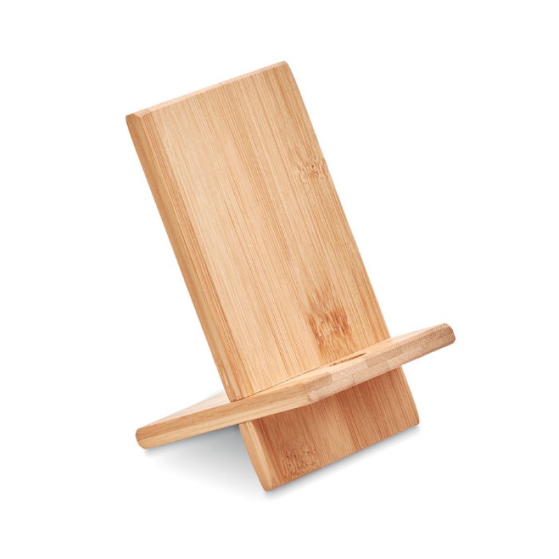 Bamboo phone stand holder Με Χάραξη το Σχεδιο σας  Κωδ.09944-120