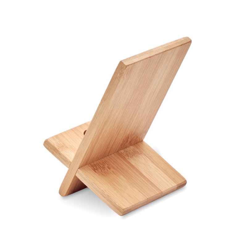 Bamboo phone stand holder Με Χάραξη το Σχεδιο σας  Κωδ.09944-120