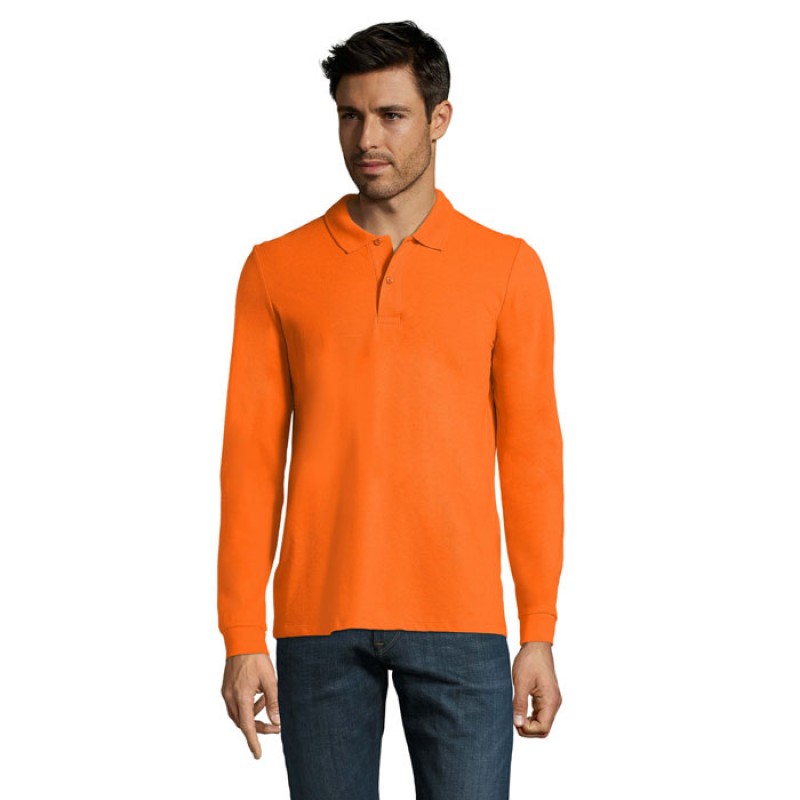 Polo Μακρυμάνικα με Κέντημα  το Σχέδιο σας 13,00€  ΚΩΔ. 02087-723