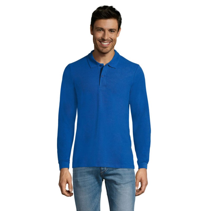 Polo Μακρυμάνικα με Κέντημα  το Σχέδιο σας 13,00€  ΚΩΔ. 02087-723