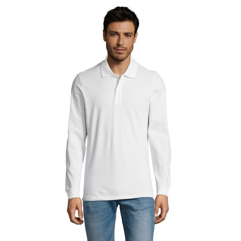Polo Μακρυμάνικα με Κέντημα  το Σχέδιο σας 13,00€  ΚΩΔ. 02087-723