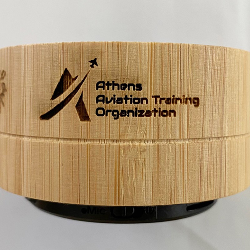 SOUND BAMBOO Ηχείο Bluetooth  με Χάραξη το Σχεδιο σας Κωδ. 09609-610