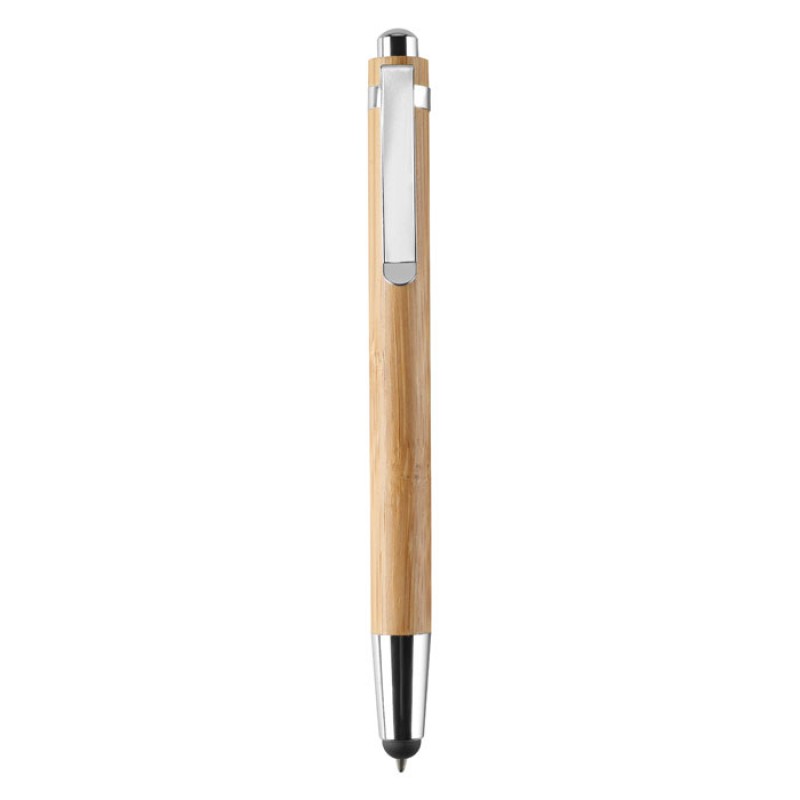 Στυλό Τouch bamboo με εκτύπωση  ή Χάραξη το λογότυπο σας κωδ. 8052-021