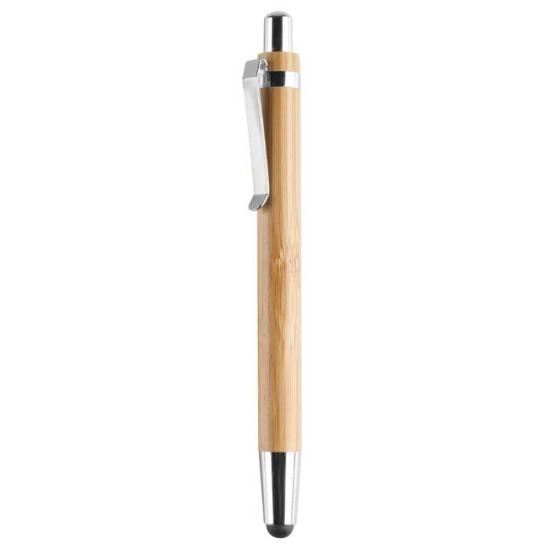 Στυλό Τouch bamboo με εκτύπωση  ή Χάραξη το λογότυπο σας κωδ. 8052-021