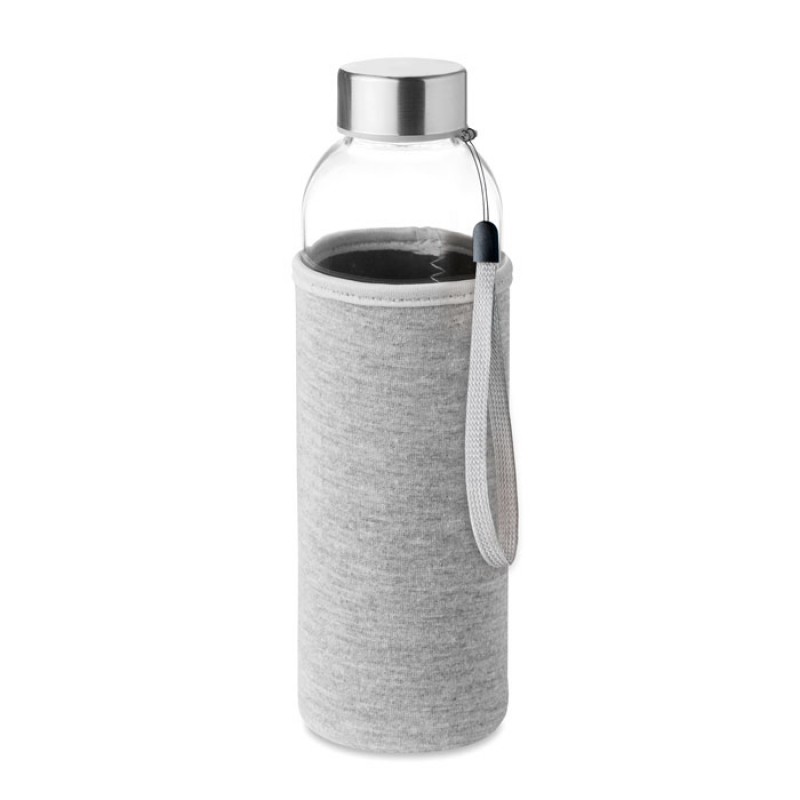 Glass bottle with neoprene pouch in 500 ml   Με Εκτύπωση το Σχεδιο σας 3,50€  κωδ.09358-103 Glass bottle with neoprene pouch in 500 ml   Με Εκτύπωση το Σχεδιο σας 3,50€  κωδ.09358-103