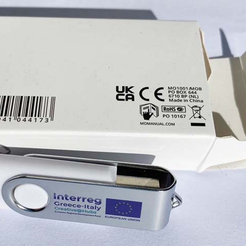 Usb stick 8GB   κωδ.064b Με Εκτύπωση 2,30 το Σχεδιο σας