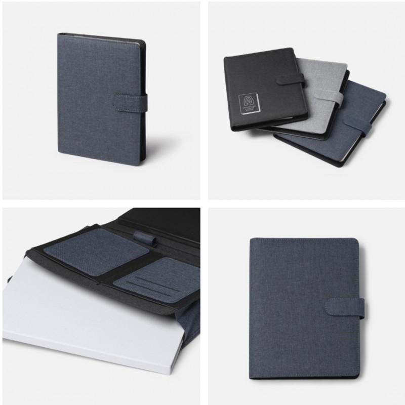 Ντοσιέ συνεδρίων A/5  μαζί με Μπλοκ  με Εκτύπωση το Σχεδιο σας ΚΩΔ S01583-410