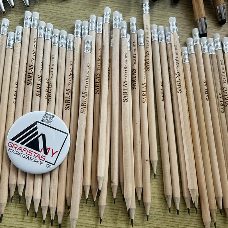 Διαφημιστικά Μολύβια με Εκτύπωση το Σχεδιο σας  0,11€  κωδ.bestseller-1