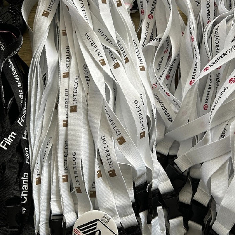 Lanyard 2cm with safety breakaway με Εκτύπωση  το Σχεδιο σας κωδ, 08595