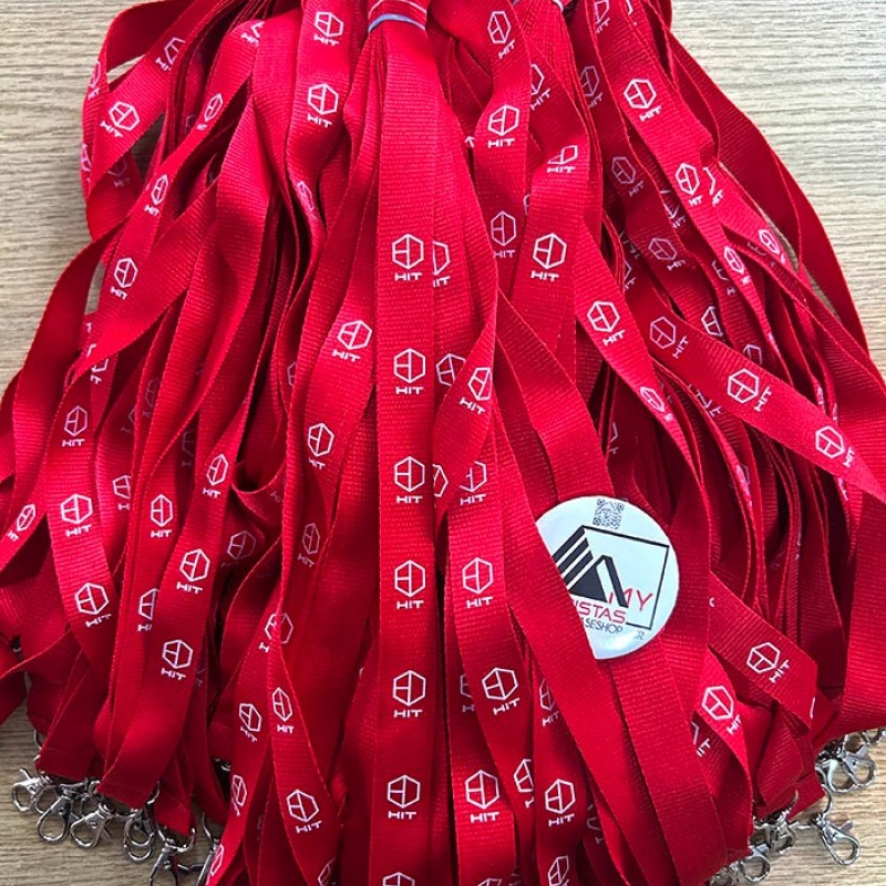 Lanyard  2cm with metal hook με Εκτύπωση το Σχεδιο σας   κωδ, 09058