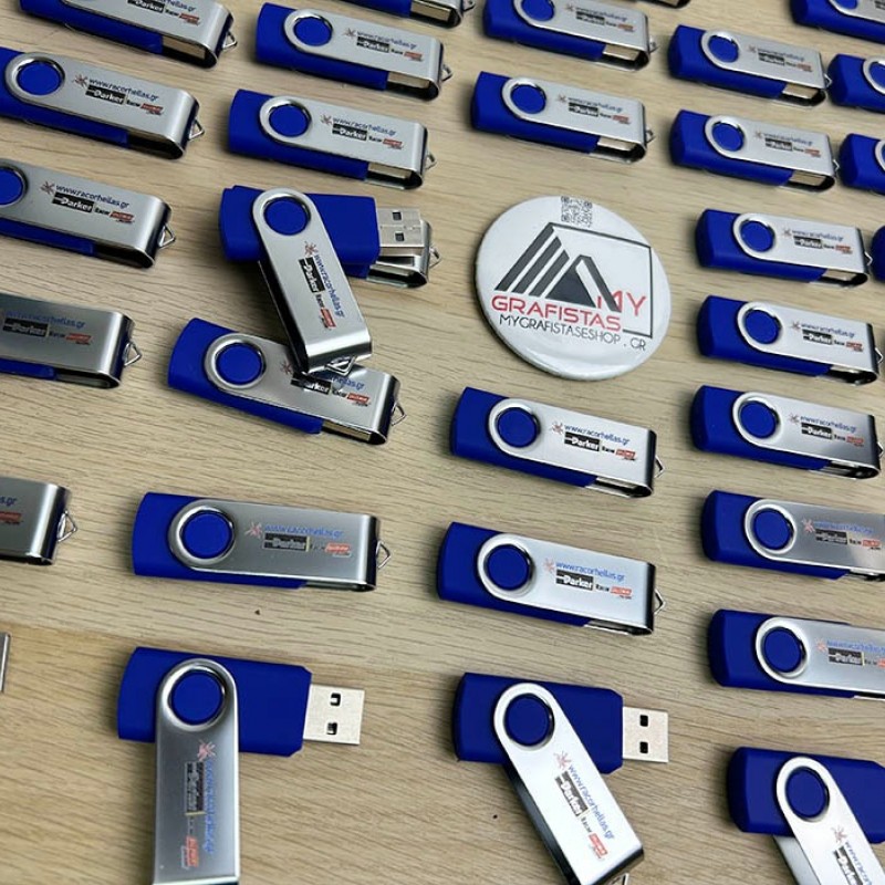 Usb stick 16GB   κωδ. 064c Με Εκτύπωση 2,65  το Σχεδιο σας