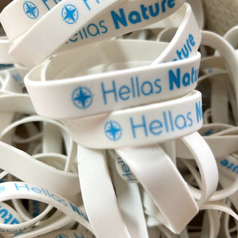 Βραχιολάκια Σιλικόνης με Εκτύπωση το Σχεδιο σας Κωδ.08913