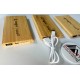 Power bank wood Με χάραξη το Σχεδιο σας Κωδ.9663-882 