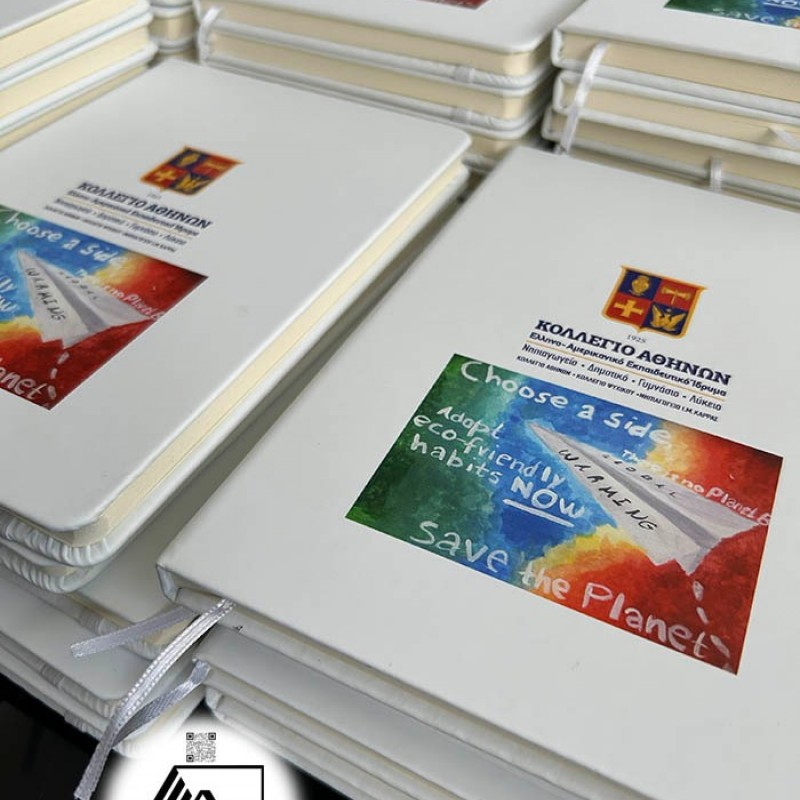 Μπλοκ Σημειώσεων Α5 με Εκτύπωση το Σχεδιο σας   1,90€  Κωδ. 01804-134  