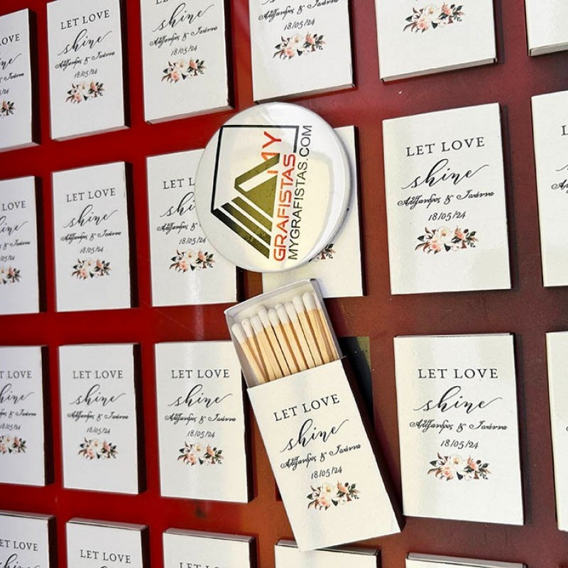 Σπίρτα  Με Εκτύπωση το Σχεδιο σας Κωδ. 02325.